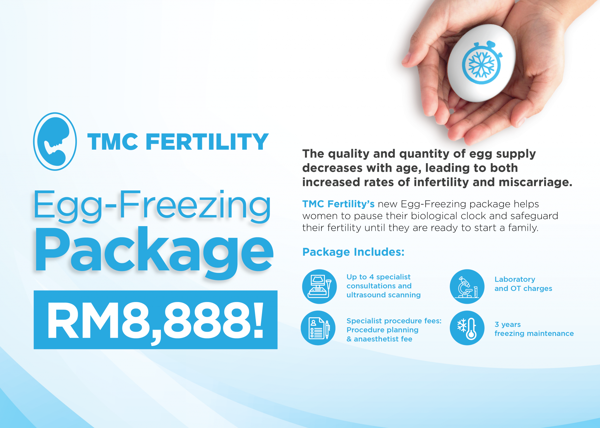 EggFreezing Package TMC Fertility Centre
